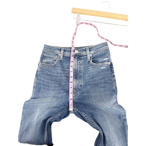 Hudson Centerfold Super Skinny Distressed Zip Ankle Womens Size 26 - Picture 8 of 9